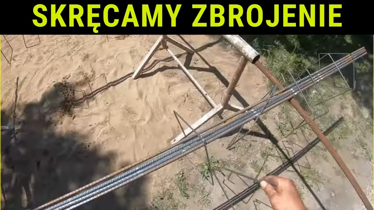 🔴EP.84  Skręcamy Zbrojenie. Zalewamy ławy