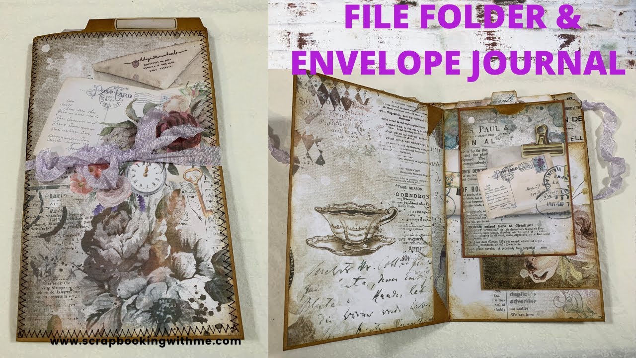 FILE FOLDER AND FLIP POCKET ENVELOPES FOLIO WITH SIGNATURE