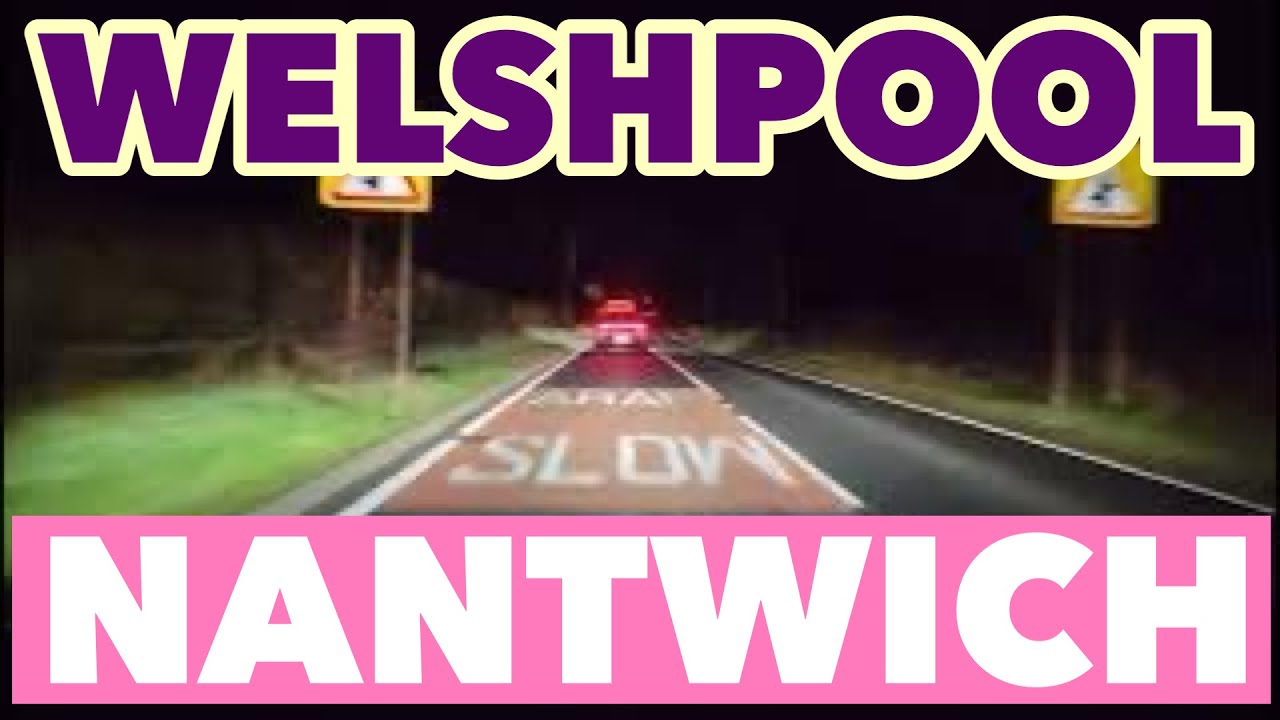 Welshpool SY21 to Nantwich CW5 