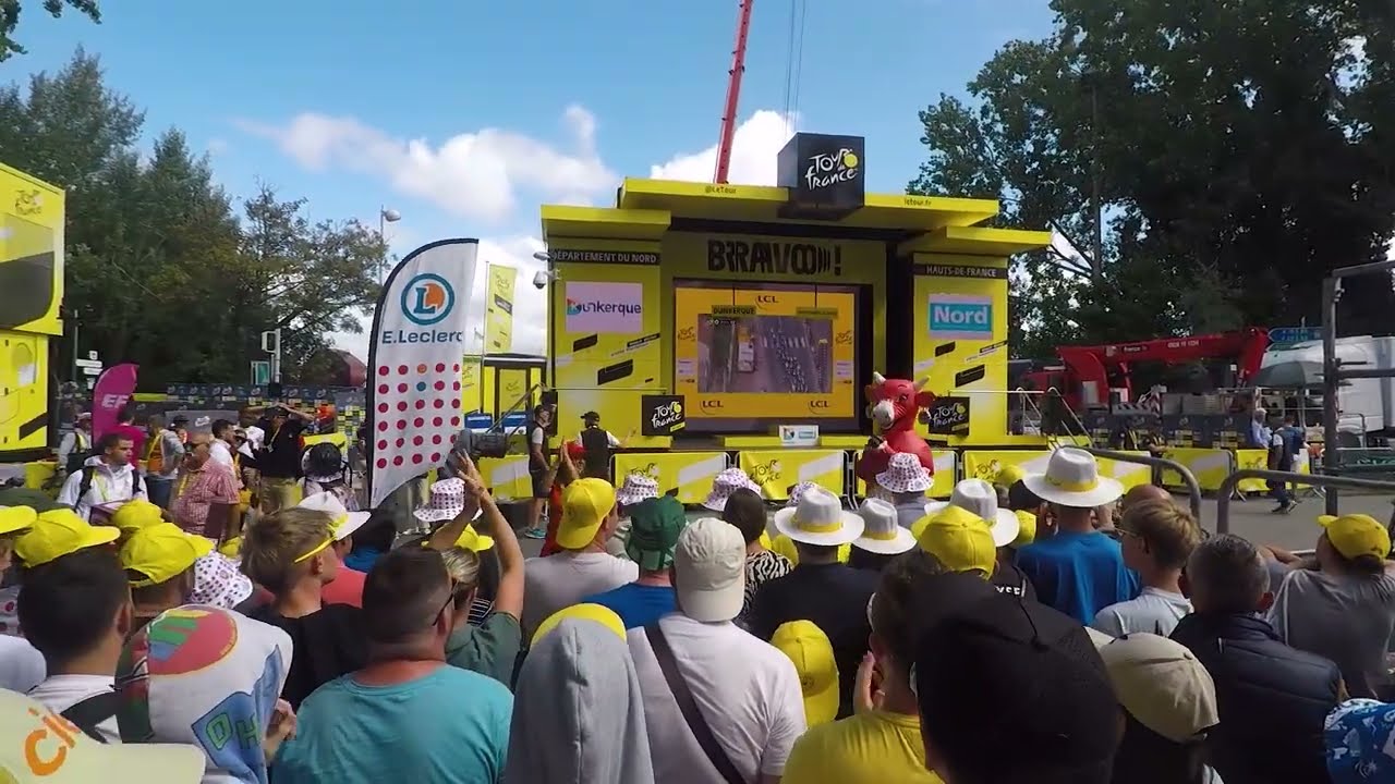 Tour de France 3 eme étape Dunkerque le 07.07.2025