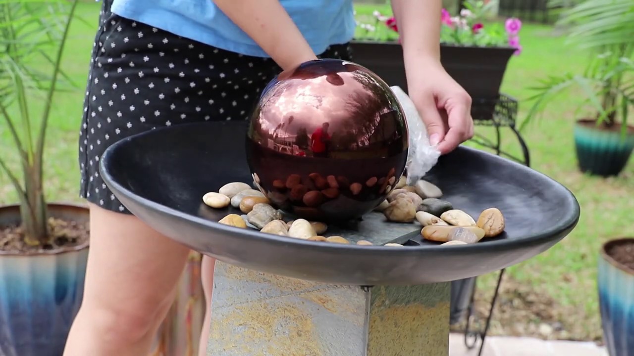 Orb Floor Fountain (51037SL) Instructional Video