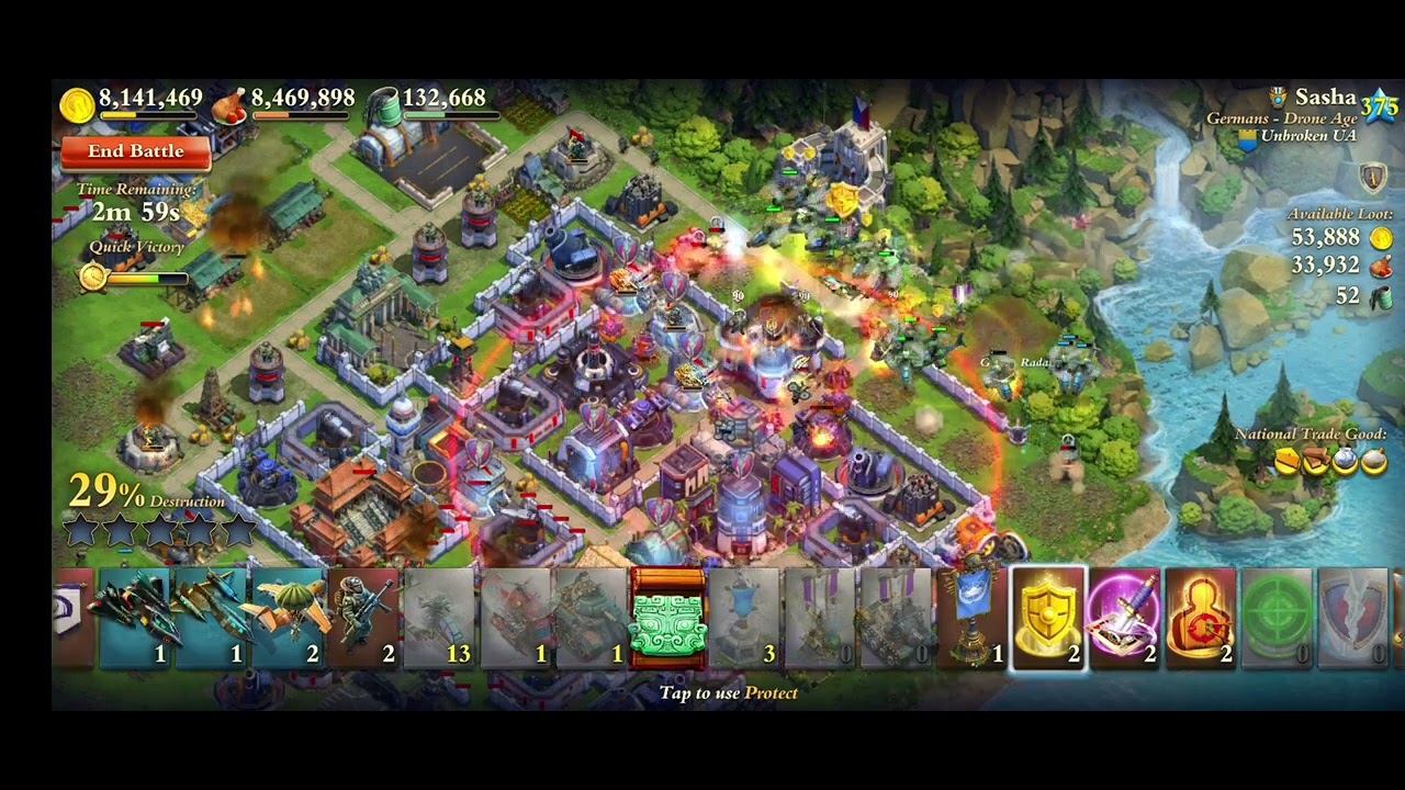 Dominations War Attack Drone Age vs Attack Helos