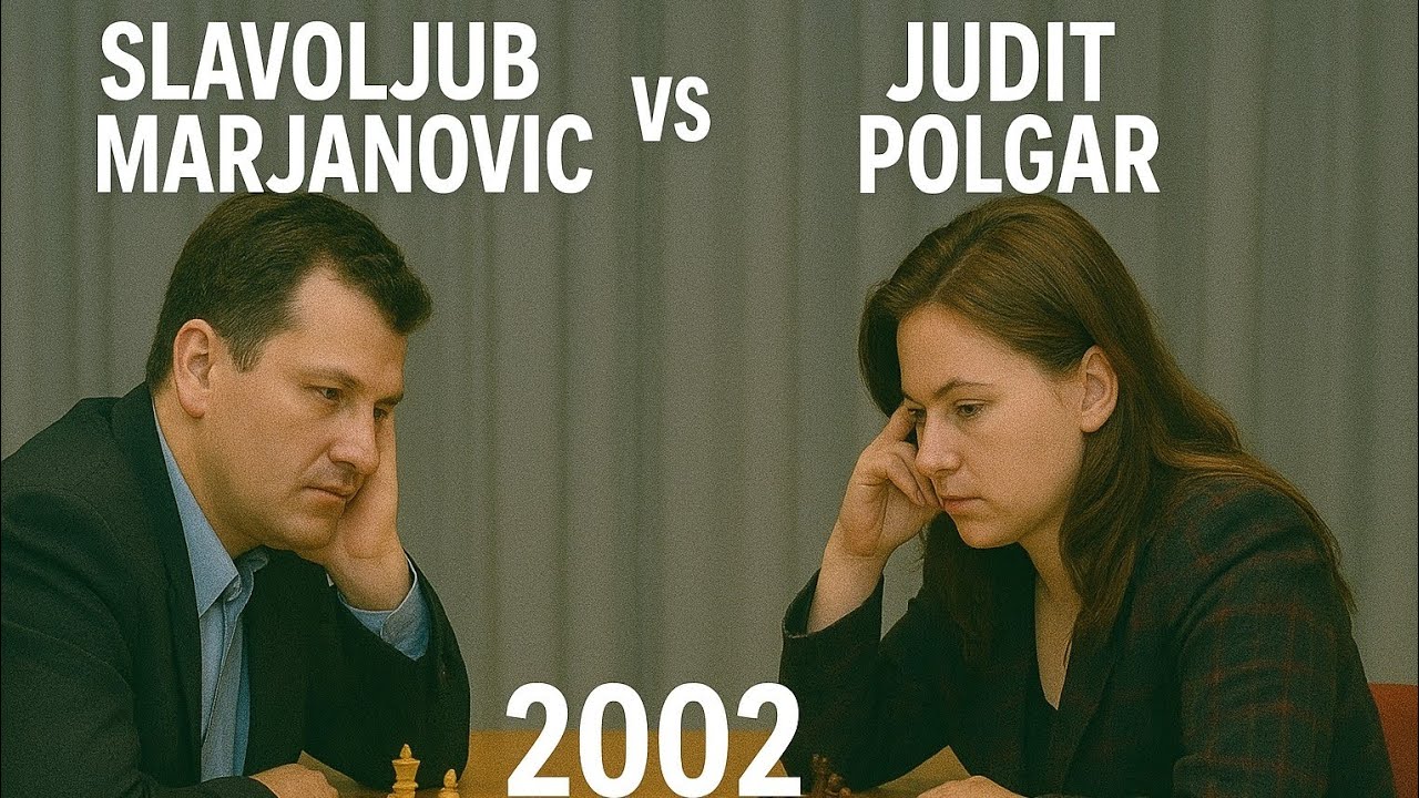 Slavoljub Marjanovic vs Judit Polgar ◉ European Club Cup Final 2002