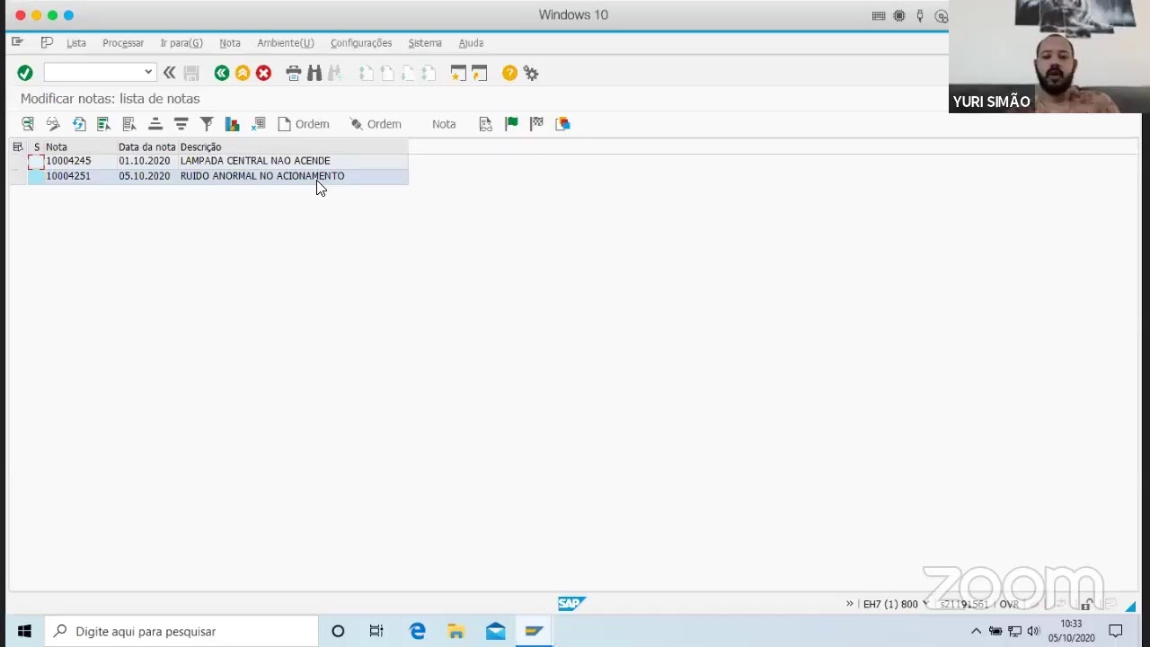 Fluxo de PCM no SAP Módulo PM - Parte 01