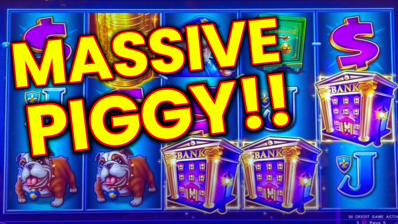 3 JACKPOTS! MASSIVE PIG! PIGGY BANKIN WAS ON FIRE! HIGH LIMIT LOCK IT LINK SLOT MACHINE IN LAS VEGAS