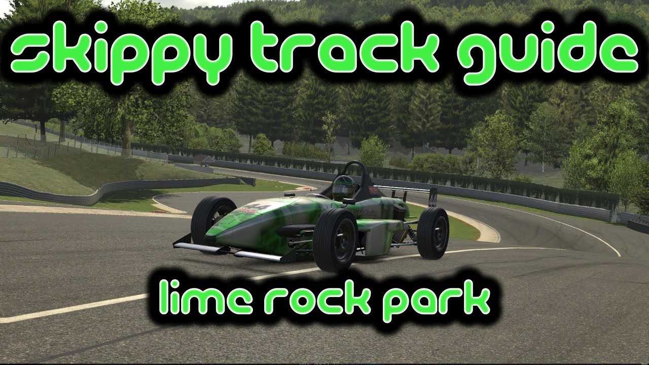 iRacing: гайд по трассе Lime Rock Park | Skip Barber | 0:57.124