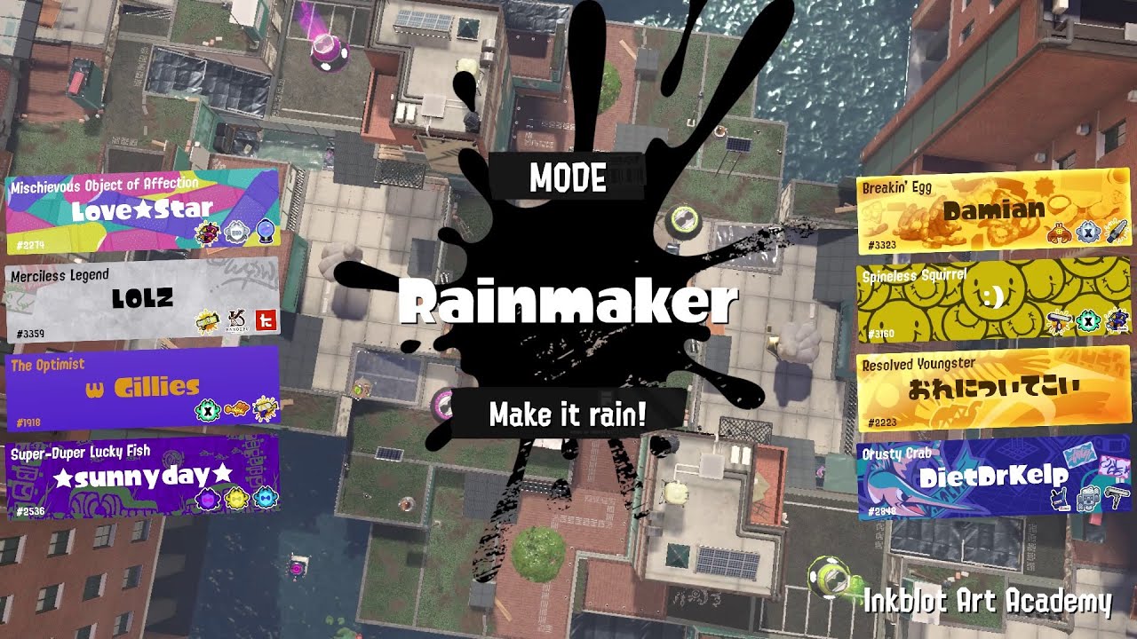 【Splatoon3】X Rank | Rainmaker #22