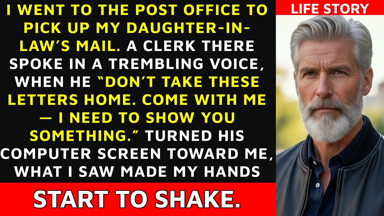 “Don’t Take These Home,” A Post Office Clerk Whispered As I Collected My DIL’s Mail — What I Saw...