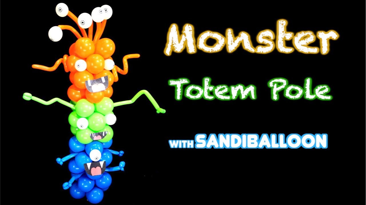 Monster Column ~ Balloon Decoration Tutorial
