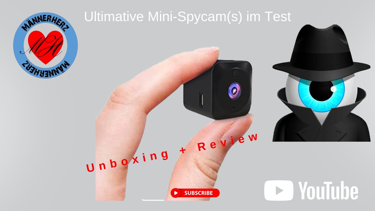 Ultimative Mini-Spionagekameras im Test Unboxing & Review | MaennerHerzDE