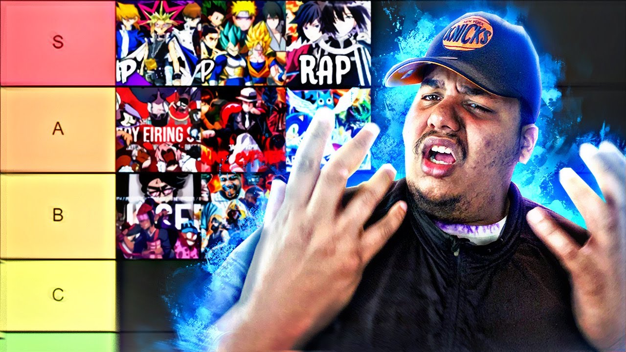 RANKING NERDCORE/ANIME RAP CYPHER FROM 2022 TIER LIST