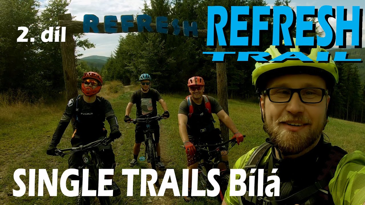 MTB - Single Trails Bílá 2019 (Refresh) 4K