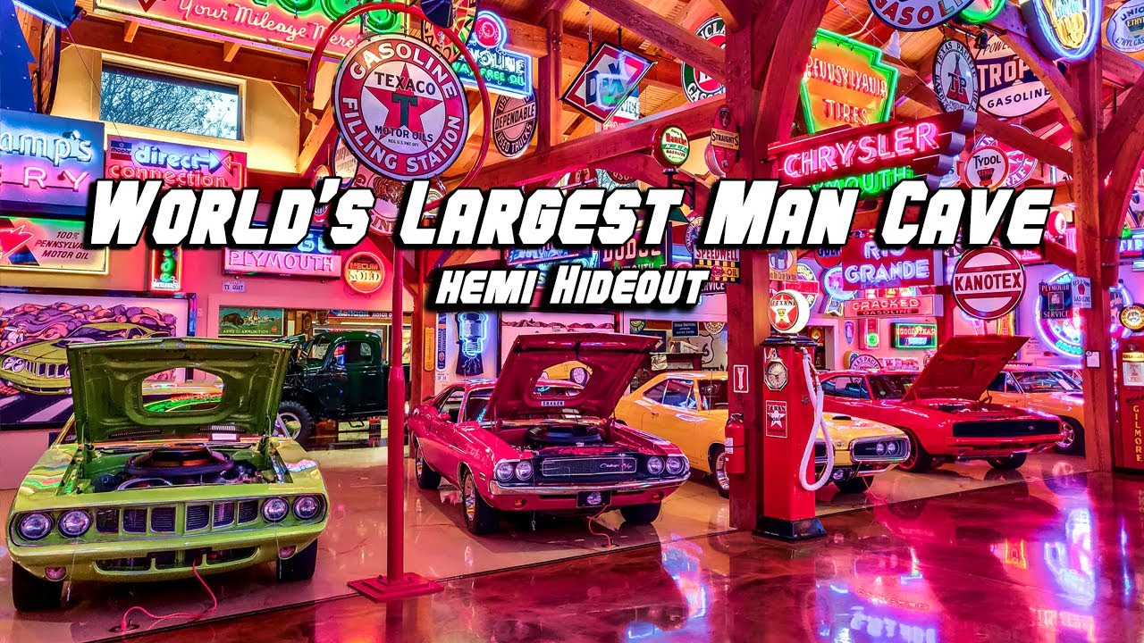 World's Largest Man Cave 