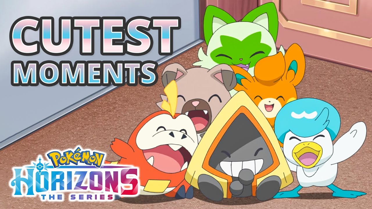 The Cutest Trio: Sprigatito, Fuecoco, and Quaxly | Pokémon Horizons: The Series