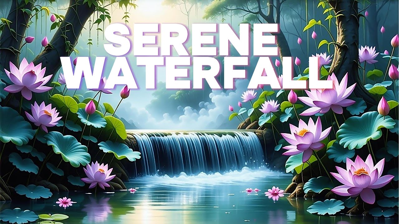 Time Stops at the Waterfall | 2 Hours of Pure Calm & Peaceful Meditation | 432 Hz Healing Energy |