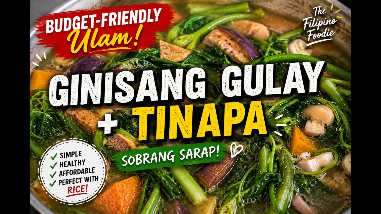 Budget-Friendly Ulam: Ginisang Gulay + Tinapa (Sobrang Sarap)
