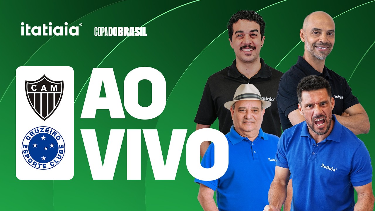 AO VIVO: ATL&Eacute;TICO X CRUZEIRO NA ITATIAIA! REACT DAS QUARTAS DE FINAL DA COPA DO BRASIL