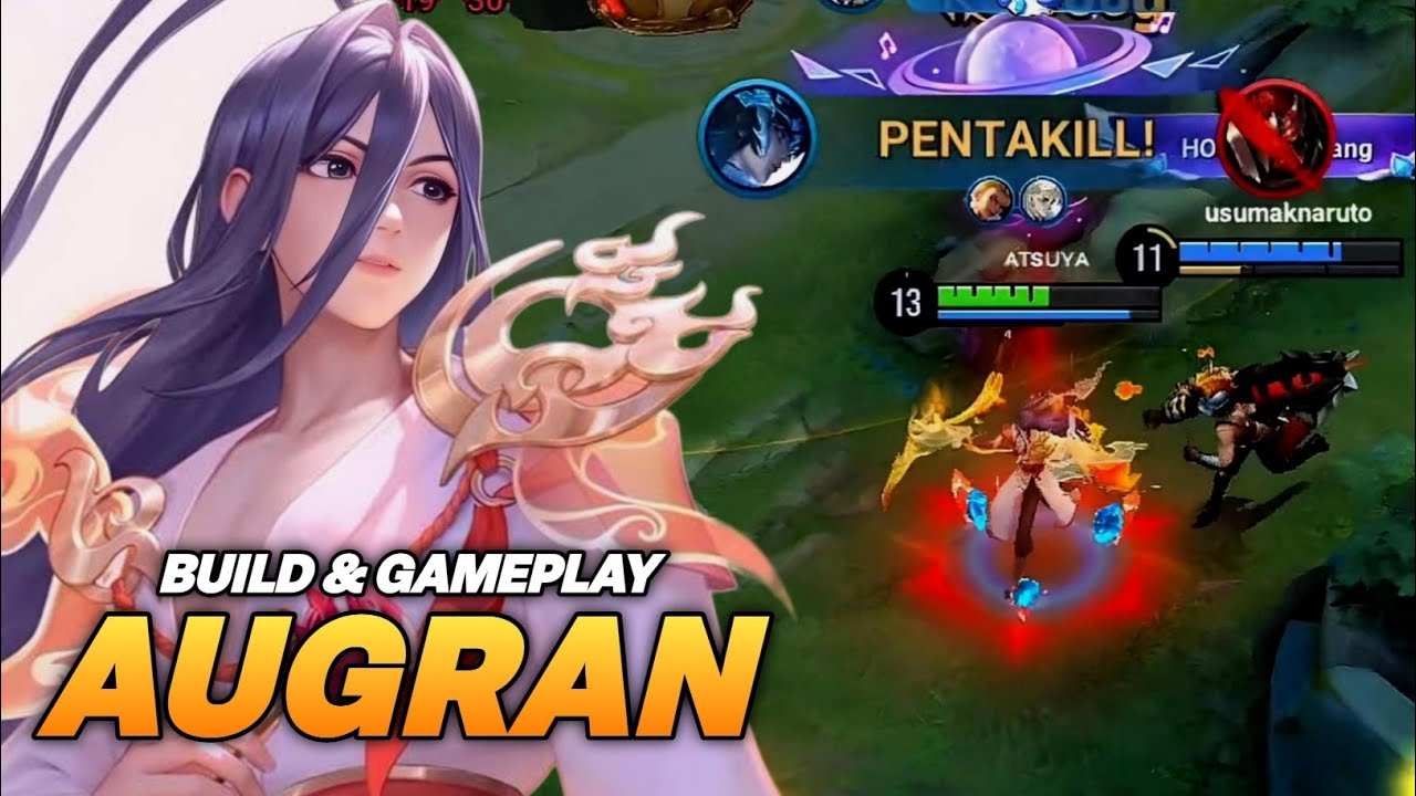 PENTAKILL WITH THIS INSANE AUGRAN BUILD – FULL GAMEPLAY !! HONOR OF KINGS