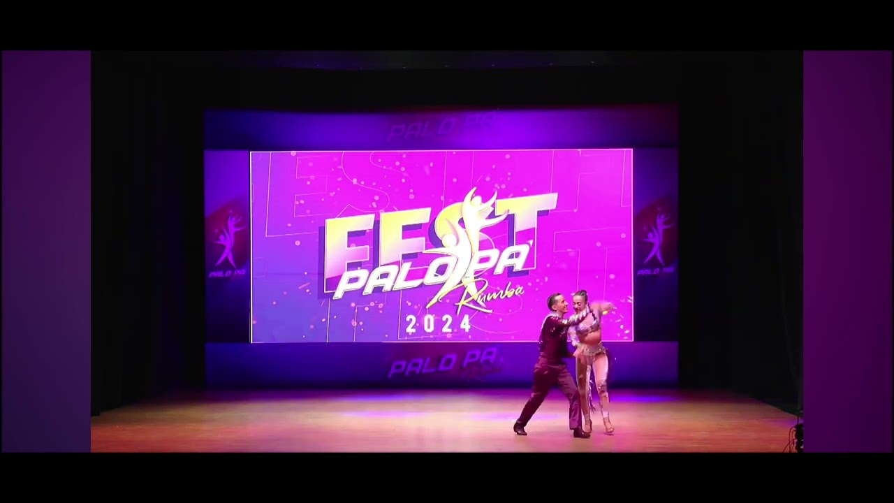 Pareja Bachata Cabaret Profesional - Camilo Forero y Sara Sandoval - Palo Pa' Rumba Fest 2024