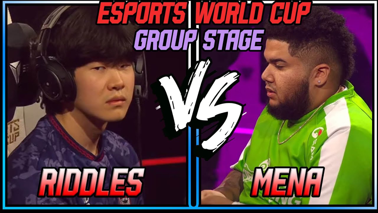 GROUP STAGE  - RIDDLES ( TERRY ) VS MENA ( BLANKA ) - ESPORTS WORLD CUP 2025