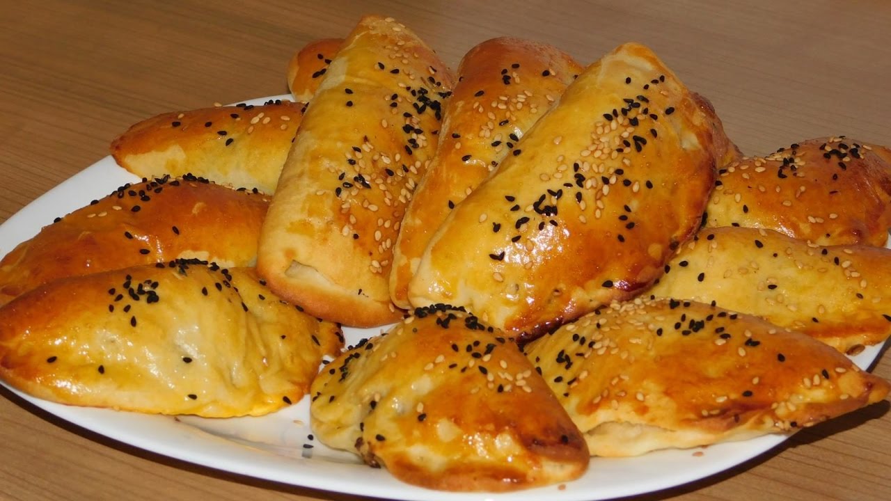 Восточные пирожки с фаршем/ турецкие пирожки с фаршем