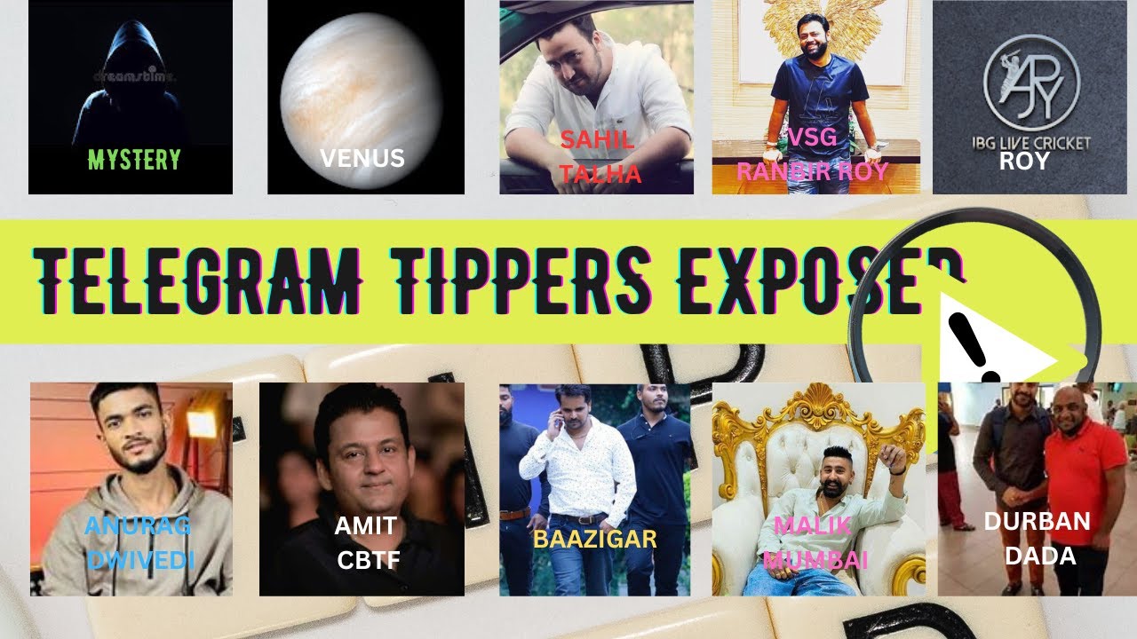 TOP FAKE SCAM CRICKET BETTING TELEGRAM TIPPERS EXPOSED! MALIK MUMBAI, VSG, MYSTERY, AMIT CBTF,