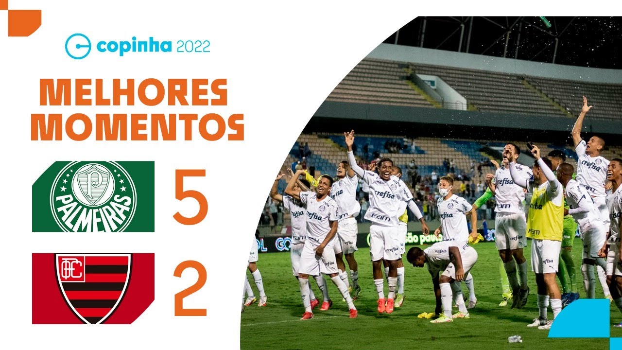 VERDÃO NA SEMI | PALMEIRAS 5 X 2 OESTE | MELHORES MOMENTOS | QUARTAS DE FINAL | COPINHA 2022
