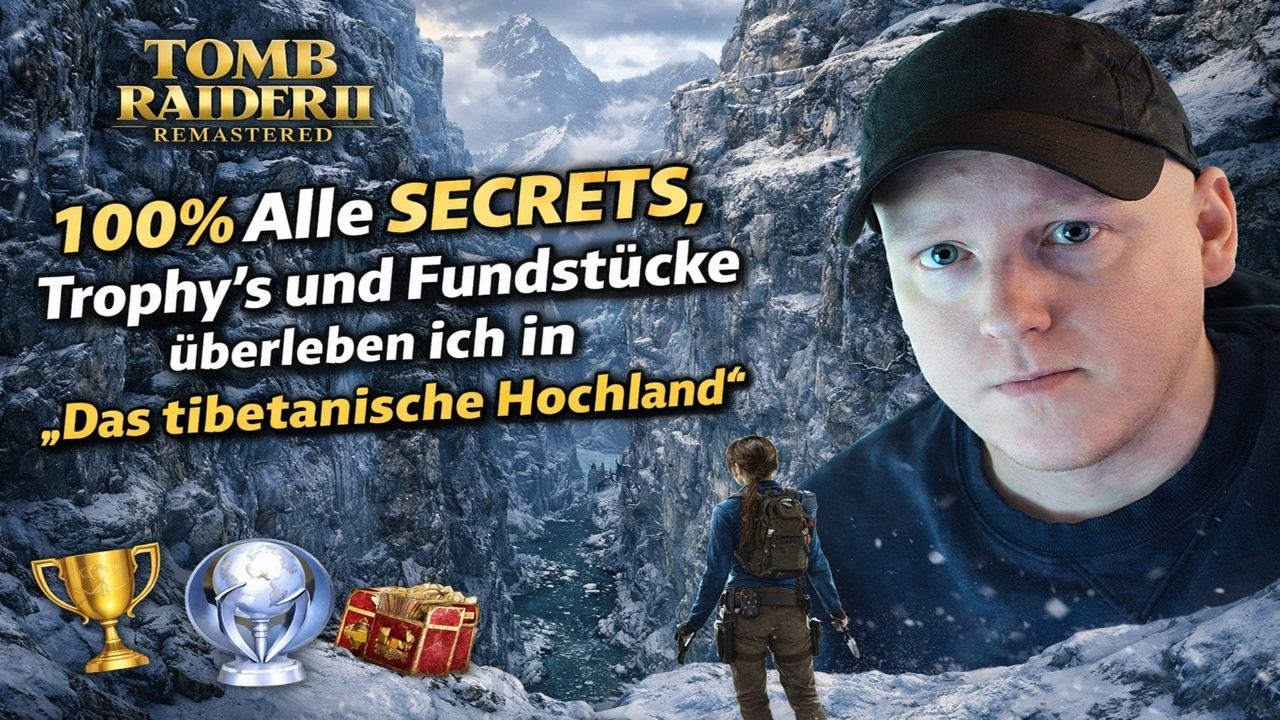 100% Alle SECRETS, Trophy's und Fundstücke überleben ich in 