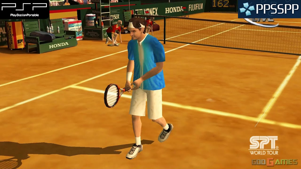 Virtua Tennis 3 - PSP Gameplay 1080p (PPSSPP)
