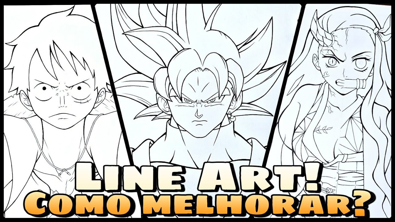 Veja Agora Como melhorar na Line Art - Tutorial completo de Line Art ( Melhore seu Traço)