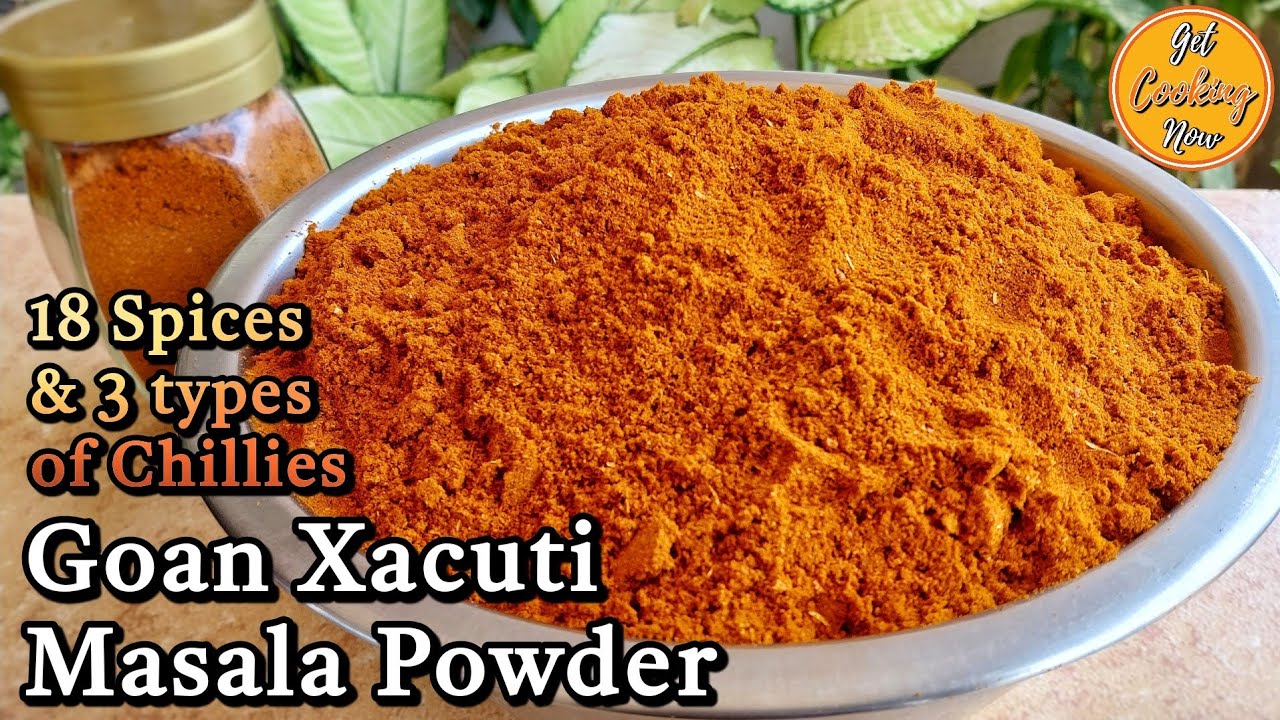 Homemade Goan Xacuti Masala powder | Xacuti Masala powder | Detailed Step by Step Recipe