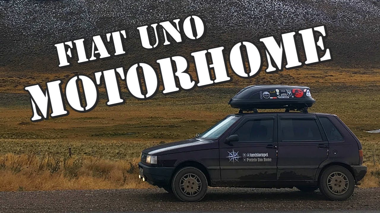 TRANSFORMEI MEU FIAT UNO EM UM MINI MOTORHOME! TOUR COMPLETO UNO HOME