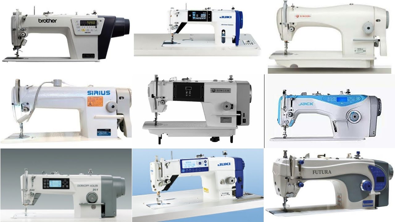 Hablemos de máquinas de coser  rectas industriales