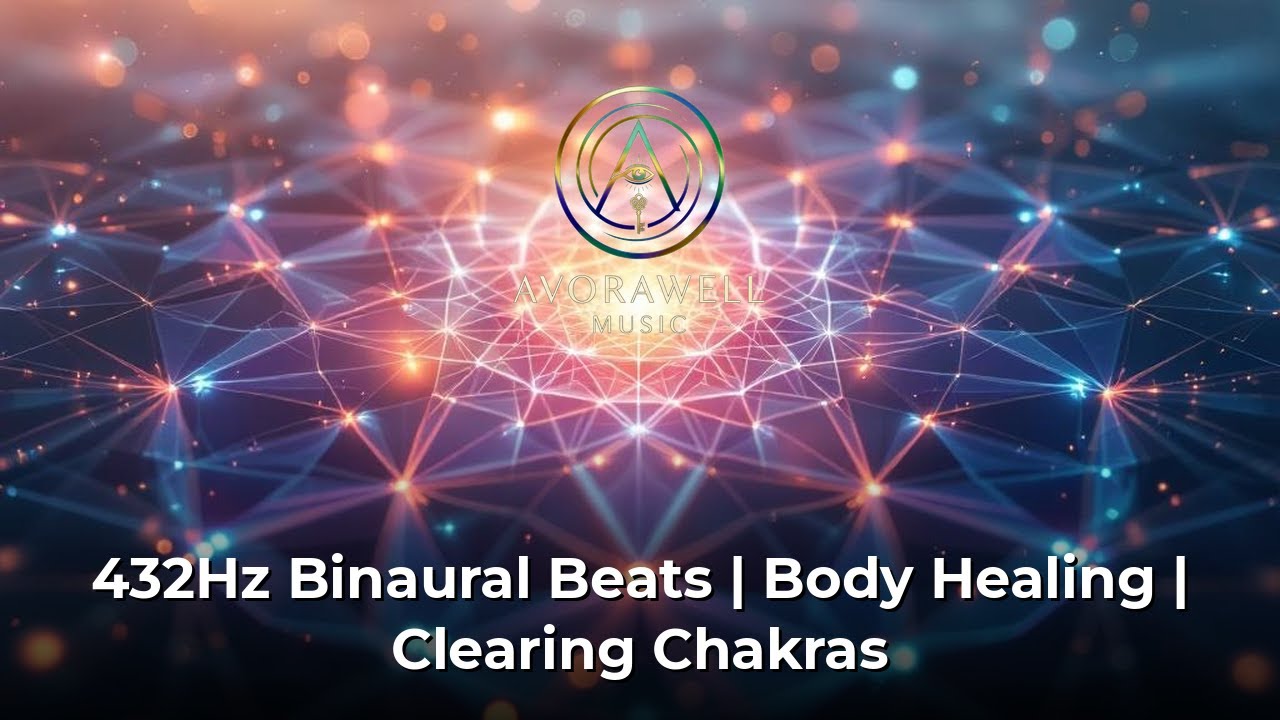 432Hz Binaural Beats  | Body Healing | Clearing Chakras