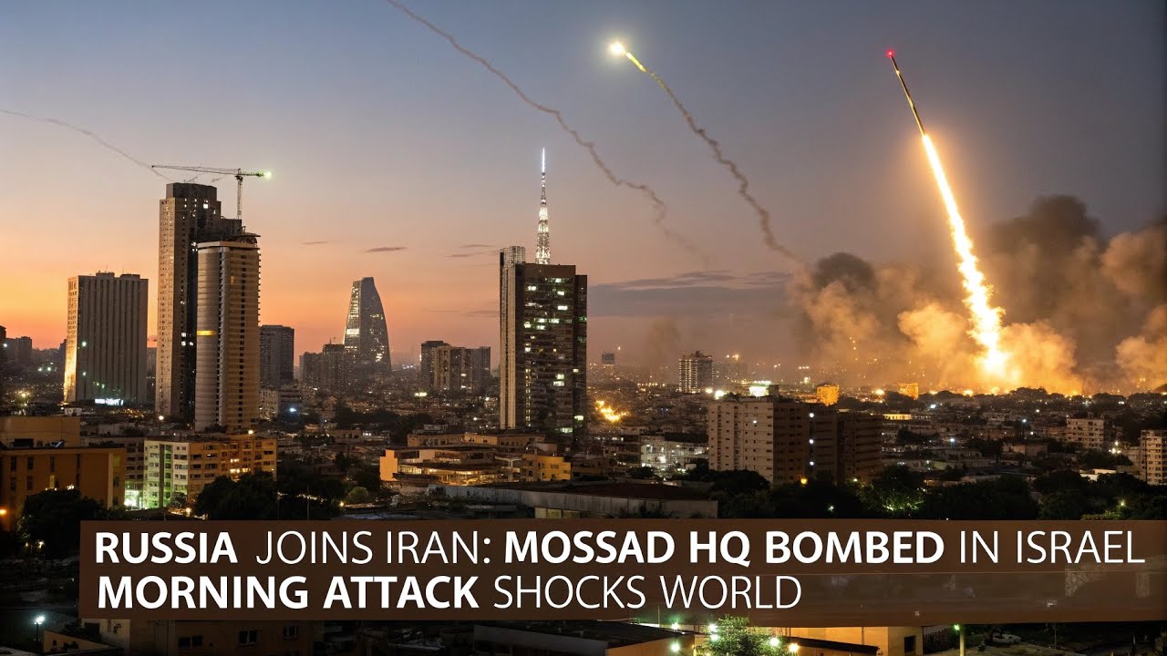 Russia Joins Iran: Mossad HQ Bombed in Israel &ndash; Morning Attack Shocks World