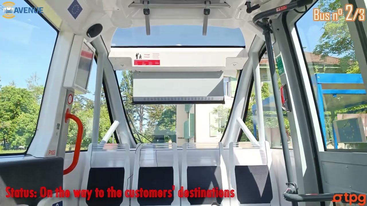 Autonomous public transit as if you were there