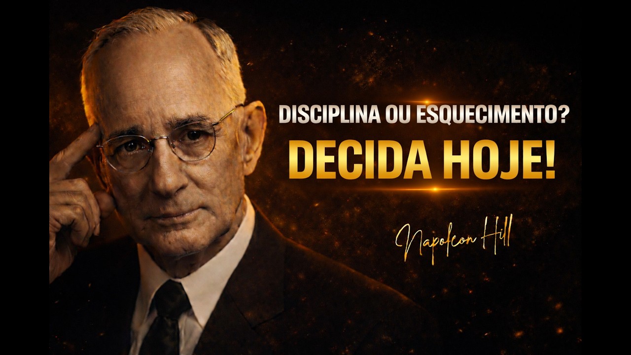 A DISCIPLINA QUE SEPARA PESSOAS FORTES DAS QUE O MUNDO ESQUECE l Napoleon Hill