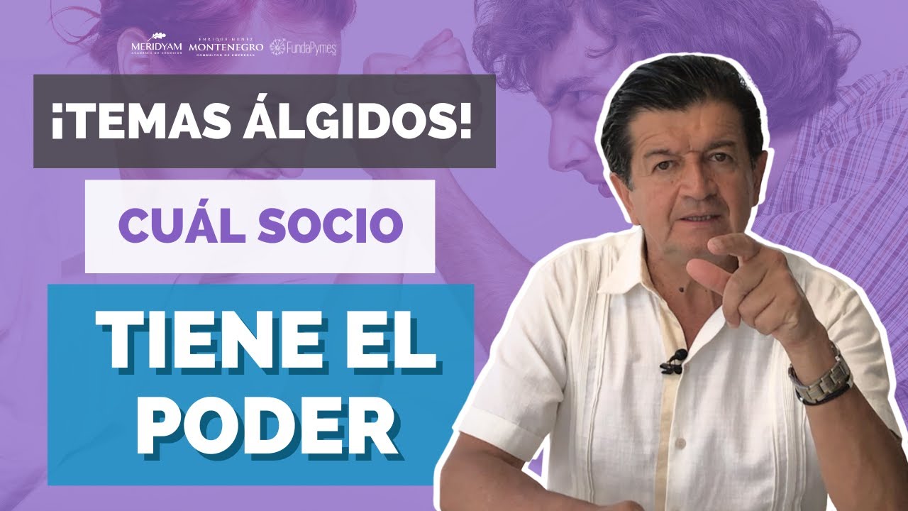 447. ¿Cuál SOCIO tiene más PODER de DECIDIR? El que INVIERTE CAPITAL o el que invierte TRABAJO.