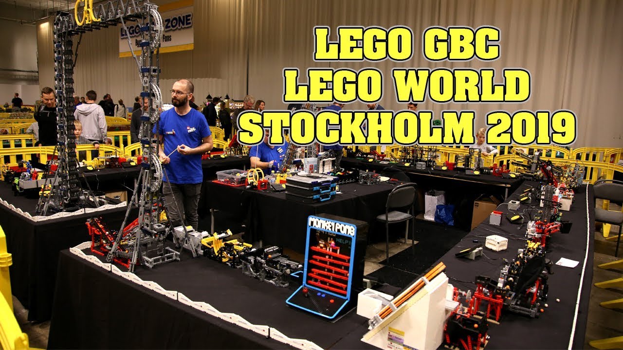LEGO GBC Lego World 2019 Stockholm - Swedish AFOLs