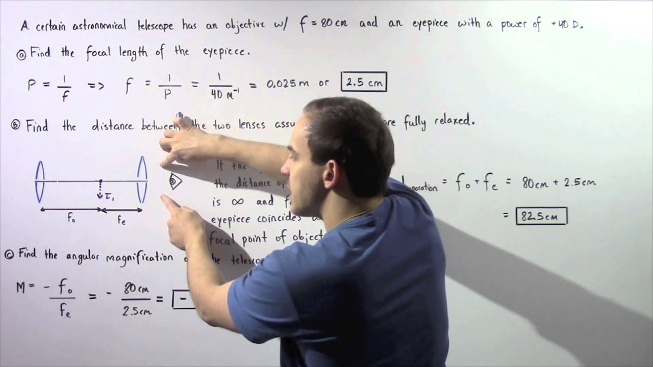 Refracting Telescope Example
