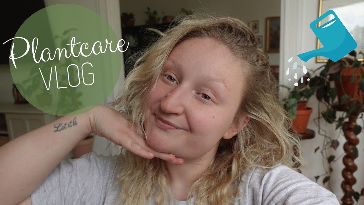 PLANTCARE VLOG 🪴 | Wässern, Schädlingsbekämpfung & Rankstäbe ✨