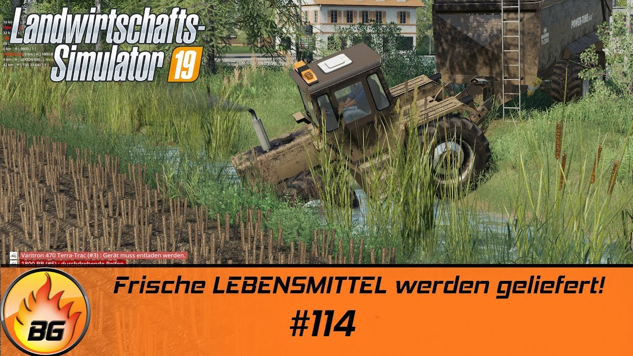 LS19 - NF MARSCH 4-FACH #114 | Frische LEBENSMITTEL werden geliefert | FS19 | Let's Play [HD]