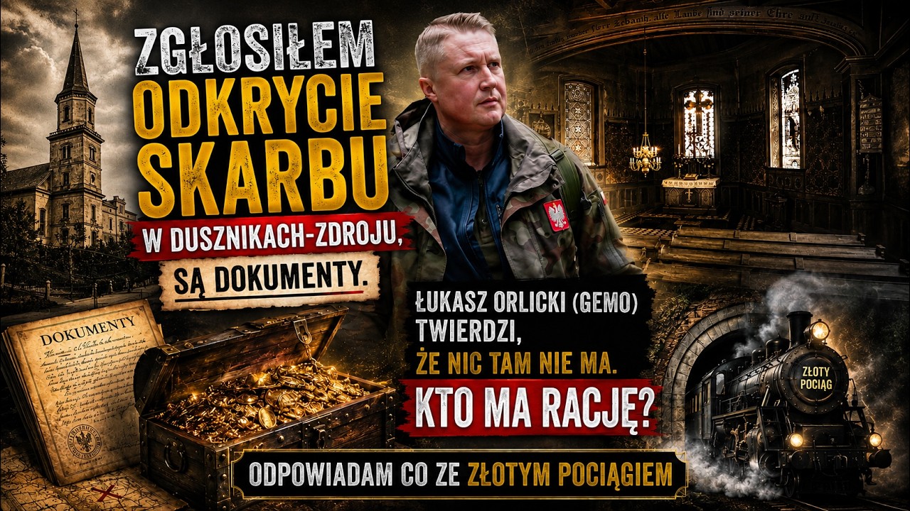 Wielkie odkrycie w Dusznikach-Zdroju! Cz.I. | Odpowiadam co ze Złotym Pociągiem!