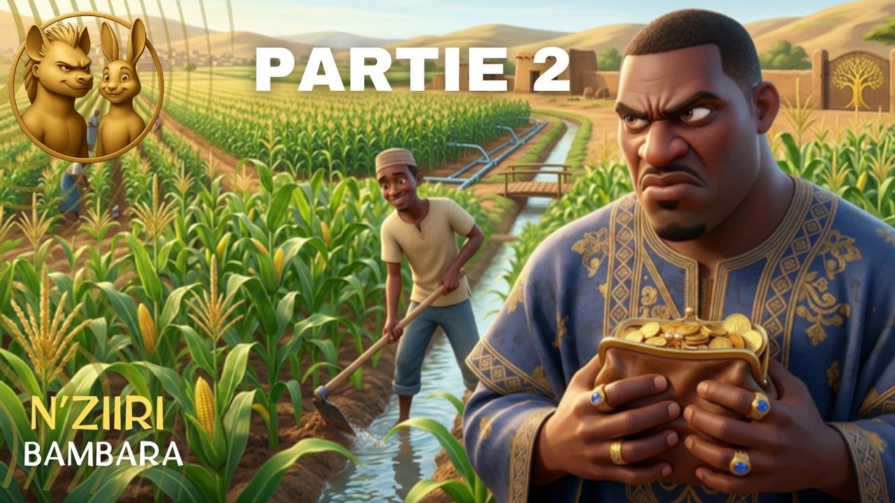 Kiribodougou - Jusqu'où ira sa haine envers son frère? - PARTIE 2 - Conte animé en bambara