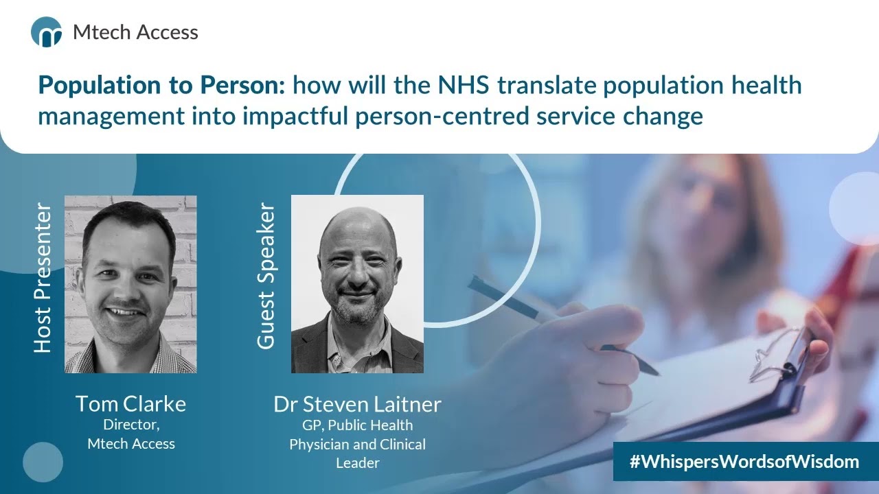 What does Population Health Management mean for the NHS?