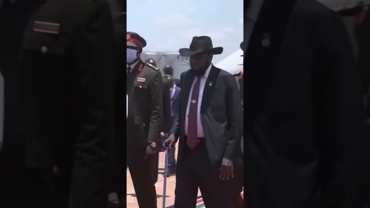 South Sudan President Kiir receives Museveni in Juba ahead of talks to salvage peace with Machar