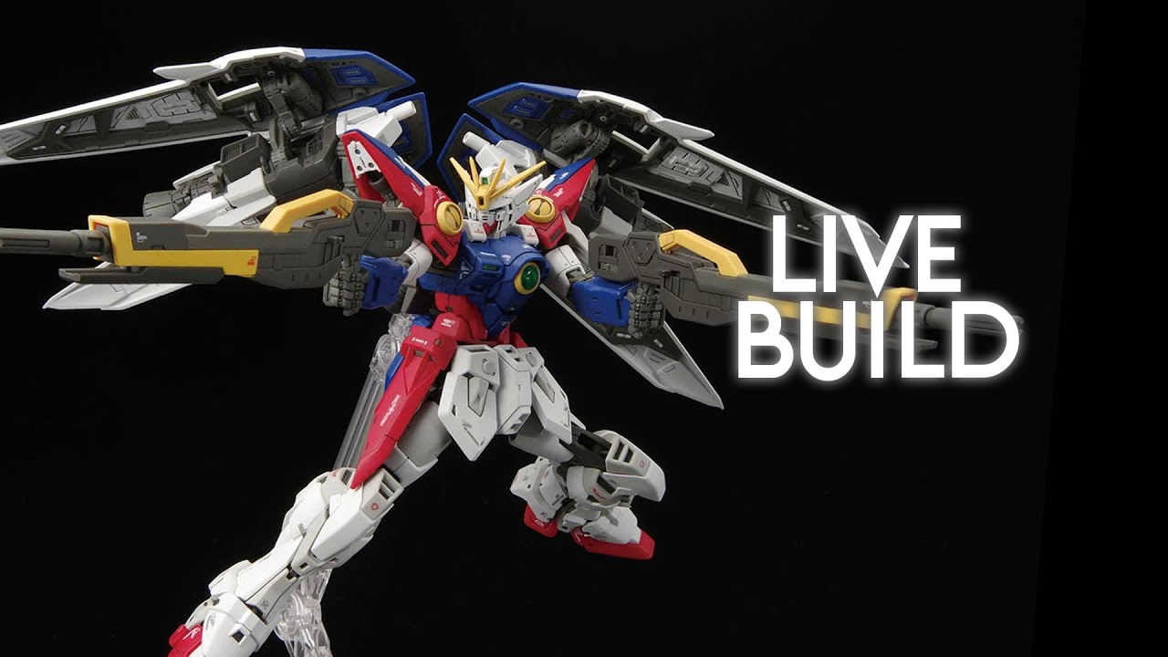 RG Wing Gundam Zero LIVE BUILD!