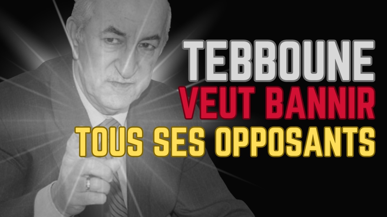 TEBBOUNE VEUT DÉCHOIR SES OPPOSANTS DE LA NATIONALITÉ ALGÉRIENNE  #algerie #tebboune #chengriha #anp