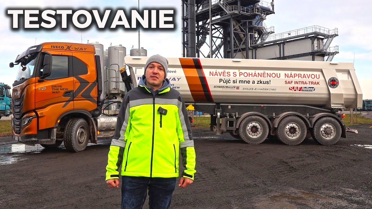 Náves s poháňanou nápravou SAF INTRA-TRAK