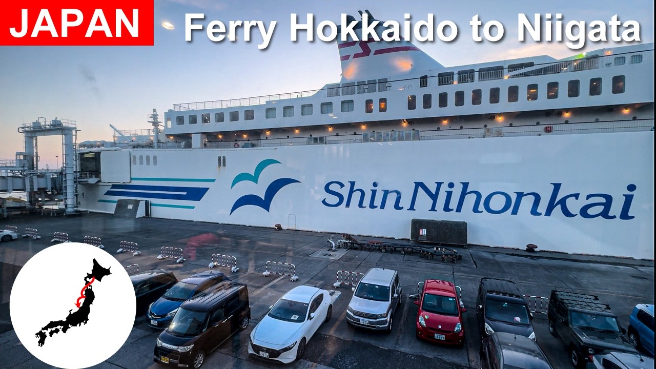 JAPAN’S Overnight Ferry For 20 Hours - Hokkaido to Niigata